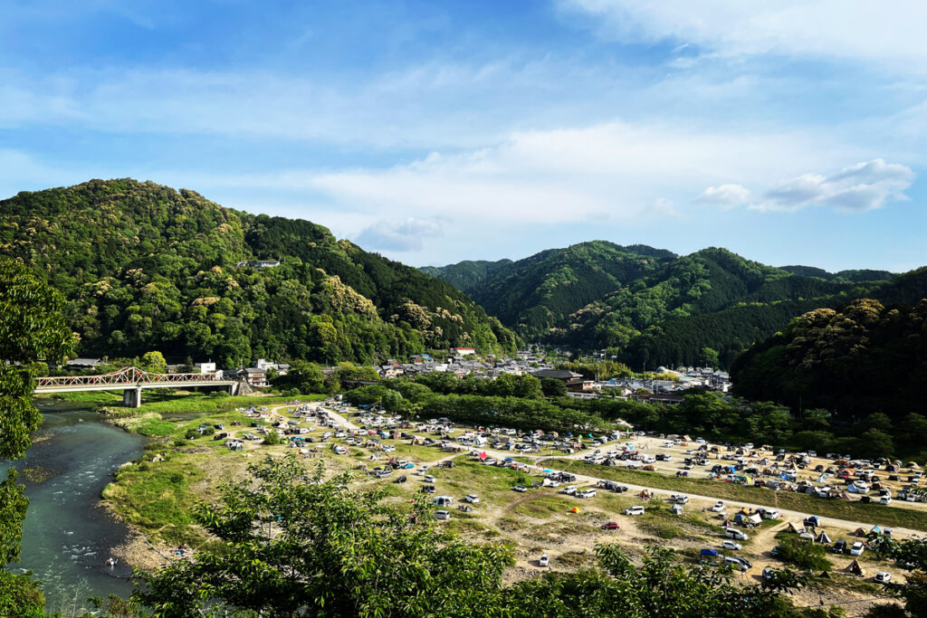 笠置山全景